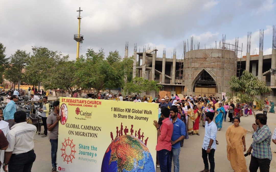 India: Caminata solidaria – por la causa de los migrantes
