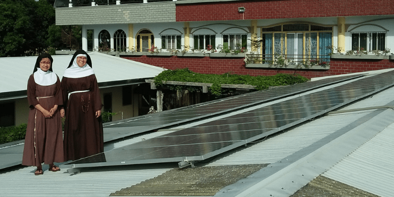 Poor Clare Monastery in the Philippines advocates Renewable energy