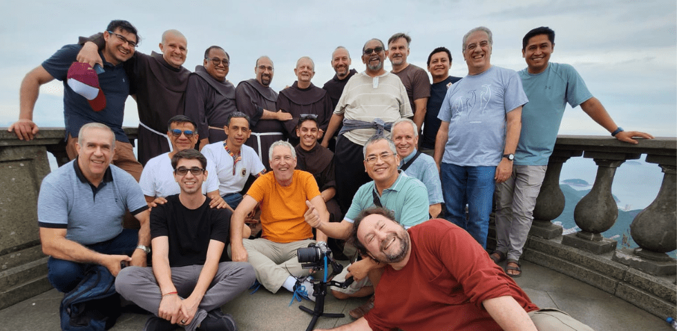 El Consejo Internacional JPIC visita Rocihna y el Cristo Redentor de Río de Janeiro, Brasil
